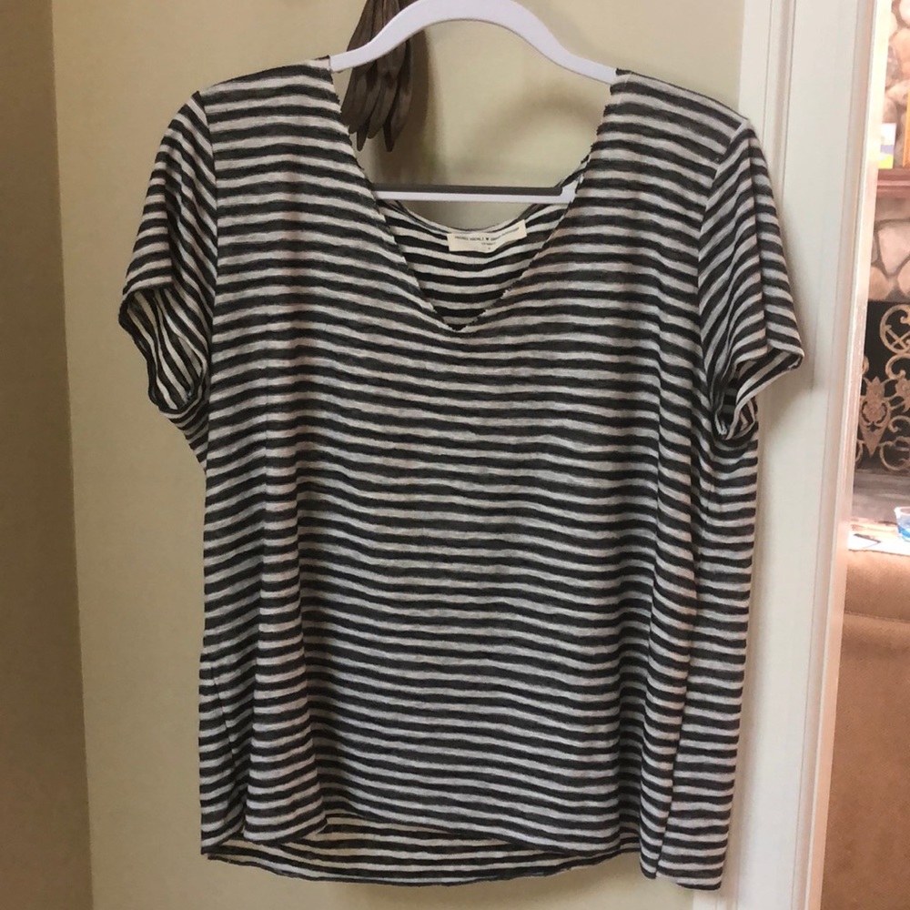 Project Social T striped t-shirt size M